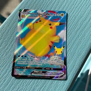 Surfing Pikachu V Max